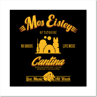 Mos Eisley Cantina Posters and Art